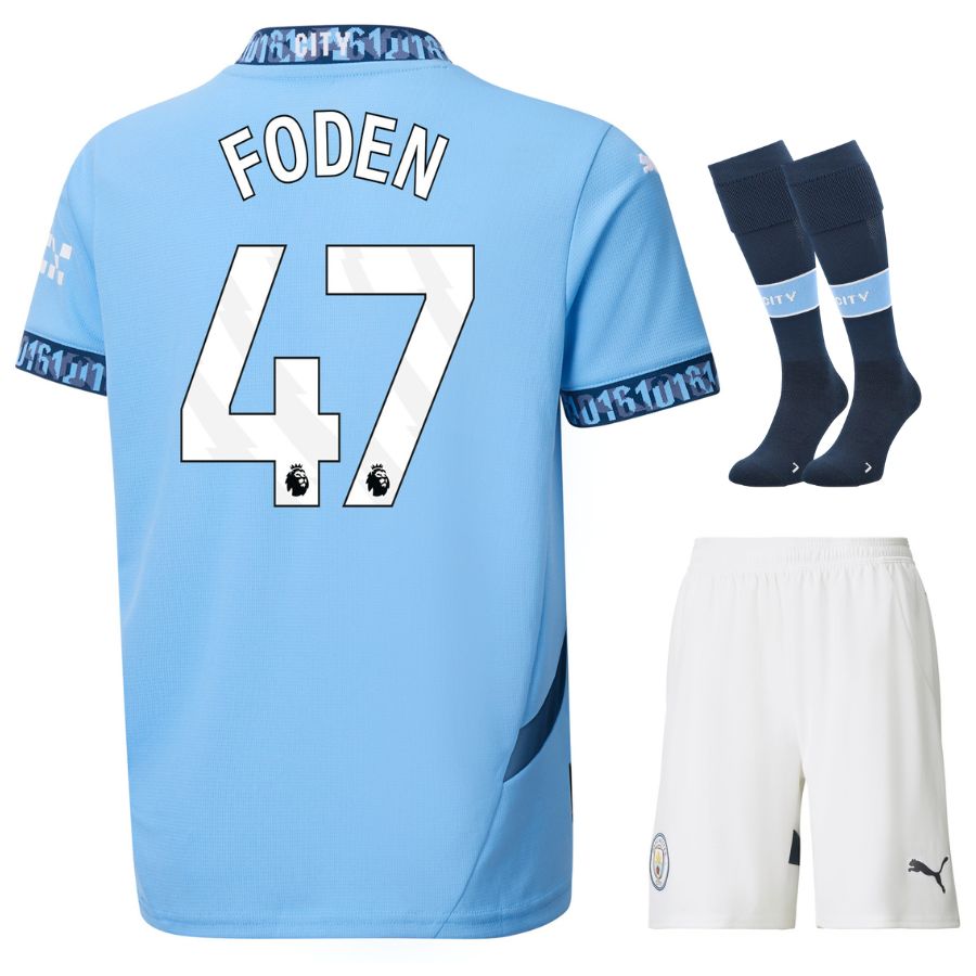 Maillot Enfant Manchester City Domicile 2024 2025