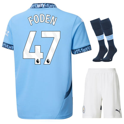 Maillot Enfant Manchester City Domicile 2024 2025