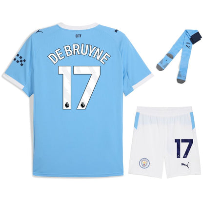 Maillot Kit Enfant Manchester City Domicile 2025 2026