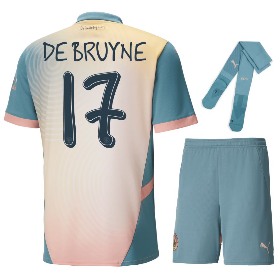 Maillot Enfant Manchester City Fourth 2024 2025