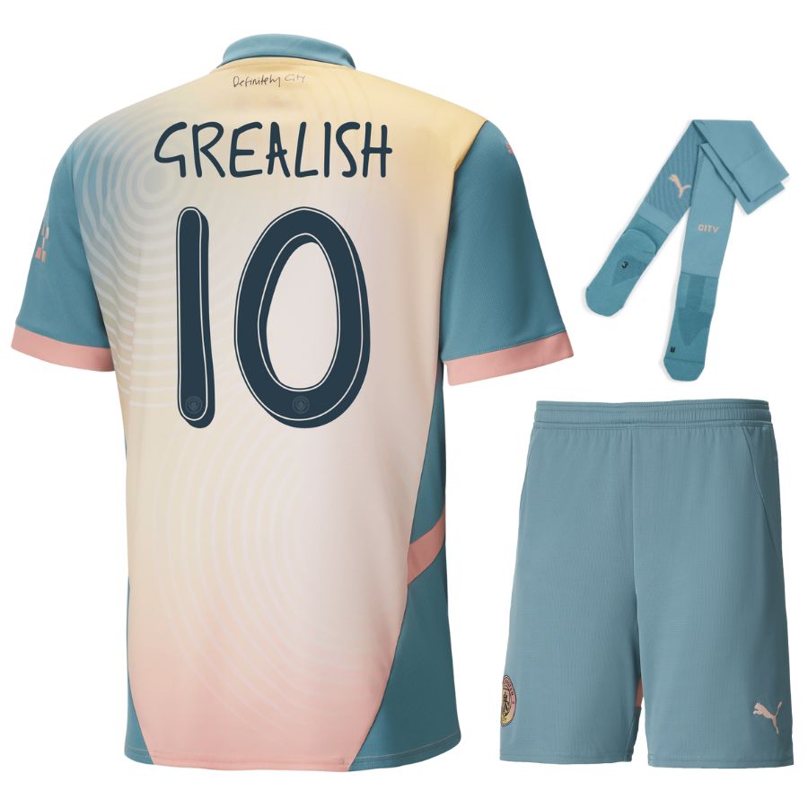 Maillot Enfant Manchester City Fourth 2024 2025