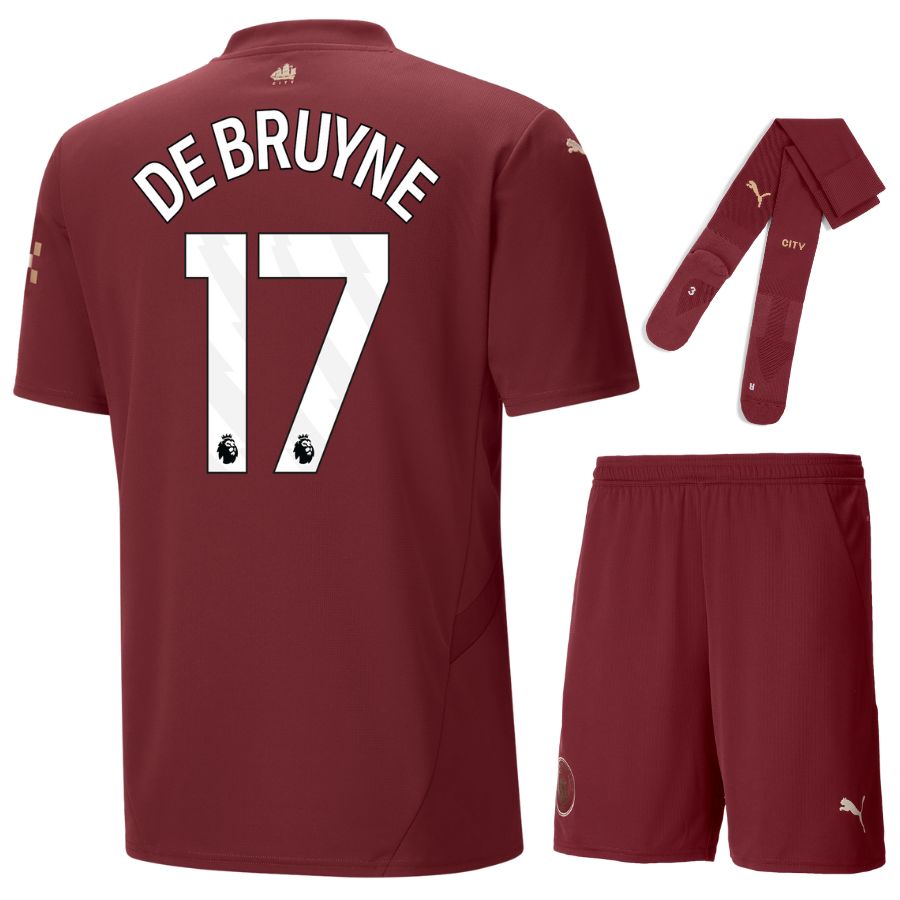 Maillot Kit Enfant Manchester City Exterieur 2024 2025