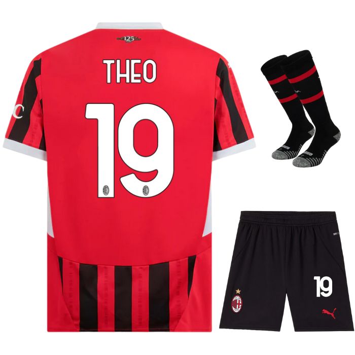Maillot Enfant Ac Milan Domicile 2024 2025 Noir