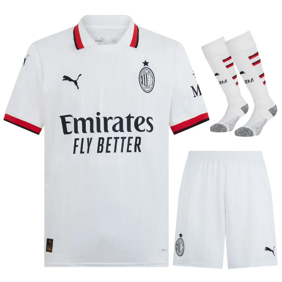 Maillot Kit Enfant AC Milan Exterieur 2024 2025
