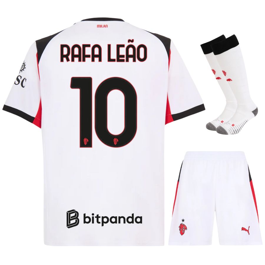 Maillot Kit Enfant AC Milan Exterieur 2025 2026