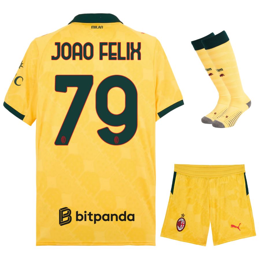 Maillot Kit Enfant AC Milan Third 2025 2026