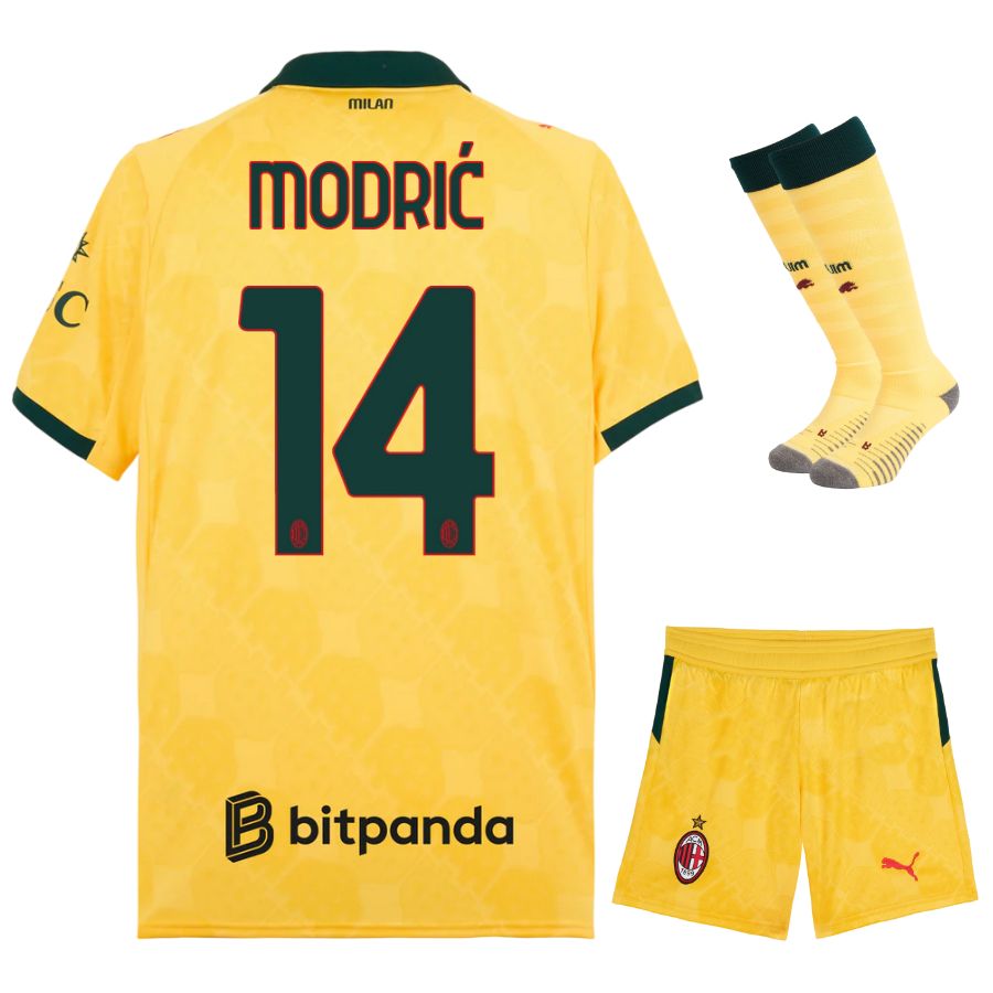 Maillot Kit Enfant AC Milan Third 2025 2026