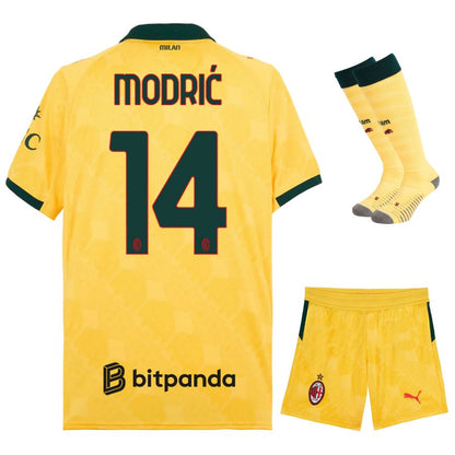 Maillot Kit Enfant AC Milan Third 2025 2026