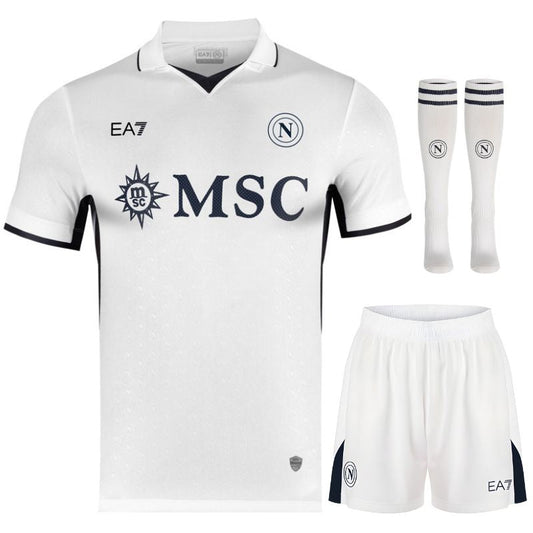 Maillot Kit Enfant Naples Exterieur 2024-2025