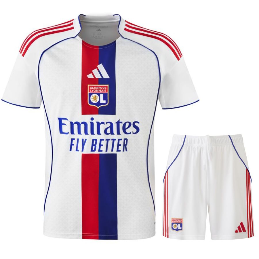 Maillot Lyon OL Kit Enfant Domicile 2025 2026