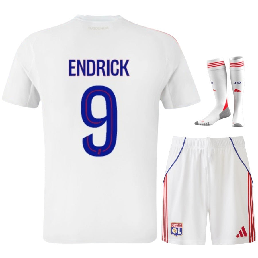 Maillot Lyon OL Kit Enfant Domicile 2025 2026