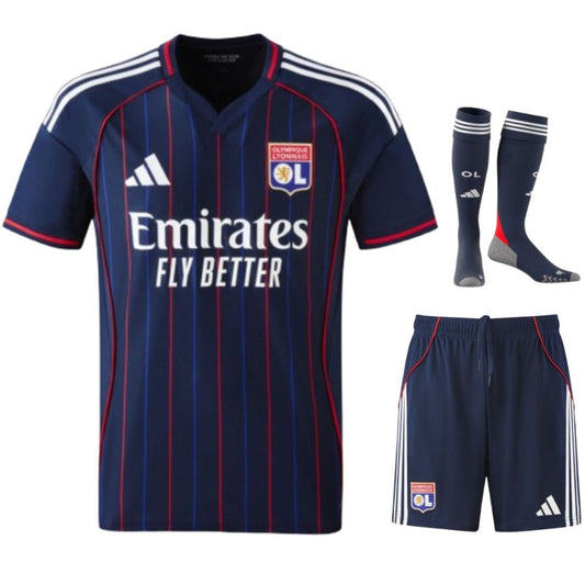 Maillot Lyon OL Kit Enfant Exterieur 2025 2026