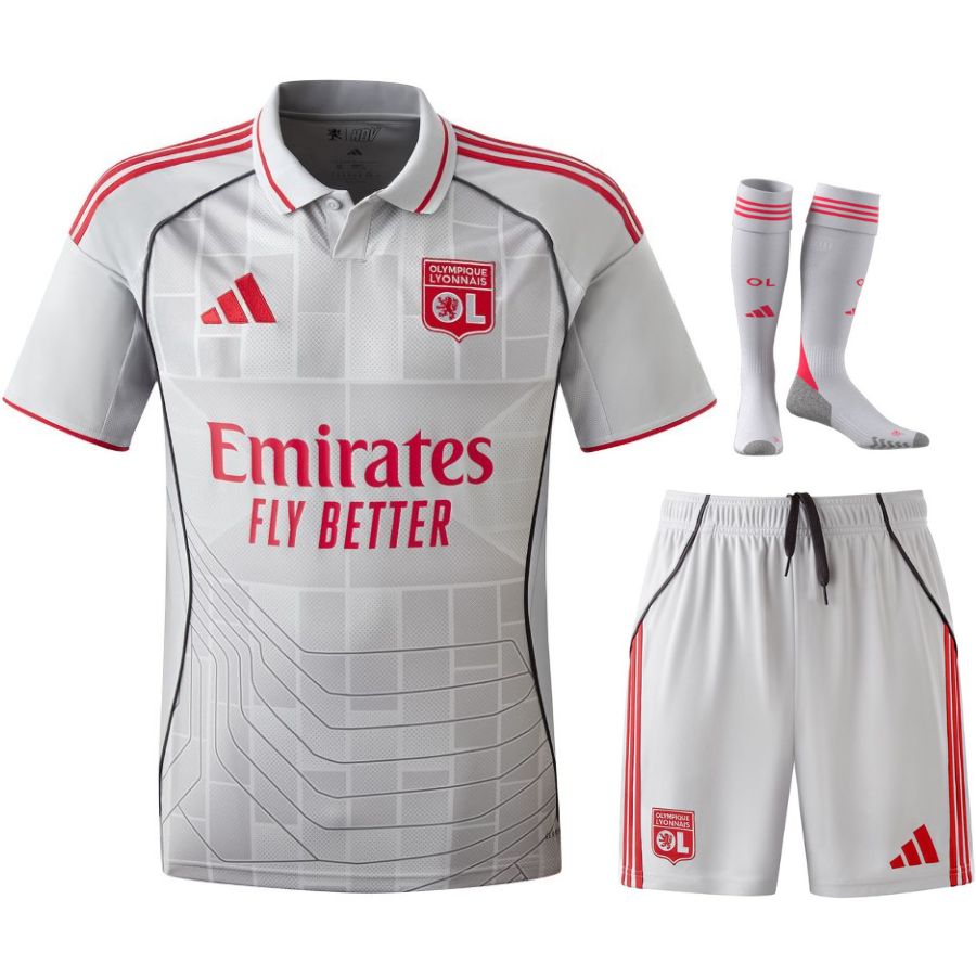 Maillot Lyon OL Endrick Kit Enfant Third 2025 2026
