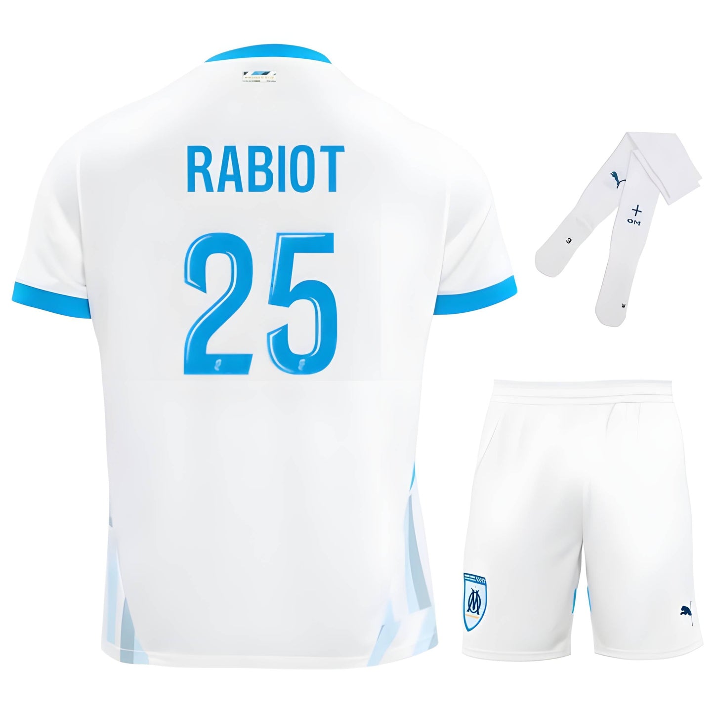 Maillot Kit Enfant Marseille Domicile 2024 2025