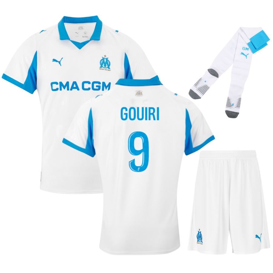 Maillot Kit Enfant Marseille Domicile 2025 2026