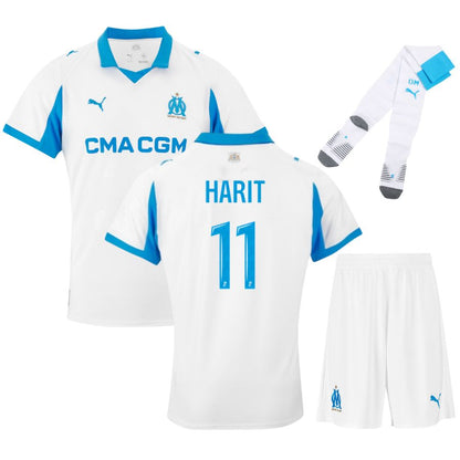 Maillot Kit Enfant Marseille Jul D&P Domicile 2025 2026