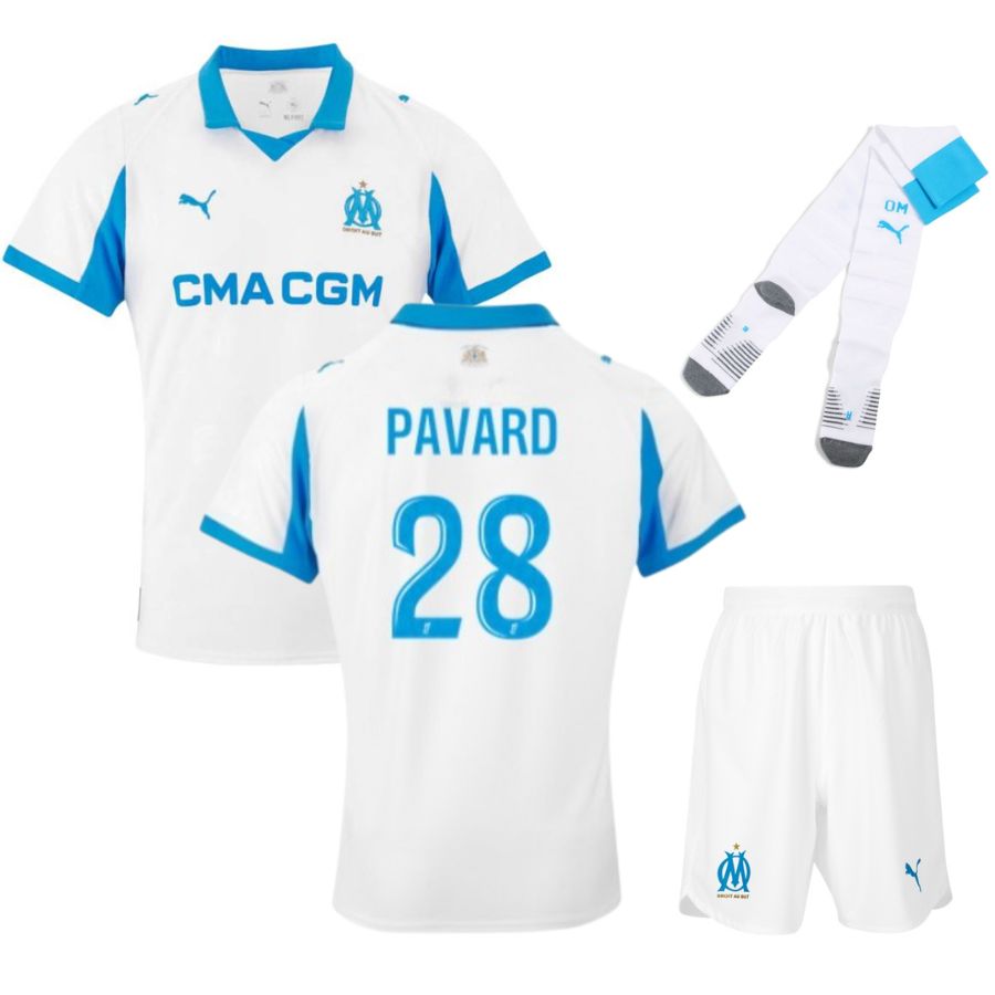 Maillot Kit Enfant Marseille Jul D&P Domicile 2025 2026
