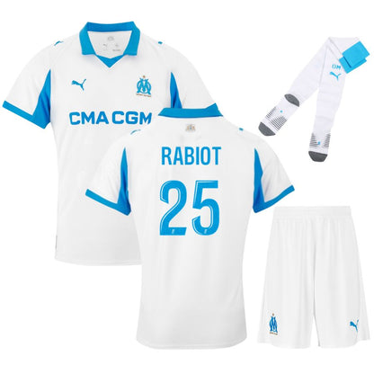 Maillot Kit Enfant Marseille Jul D&P Domicile 2025 2026