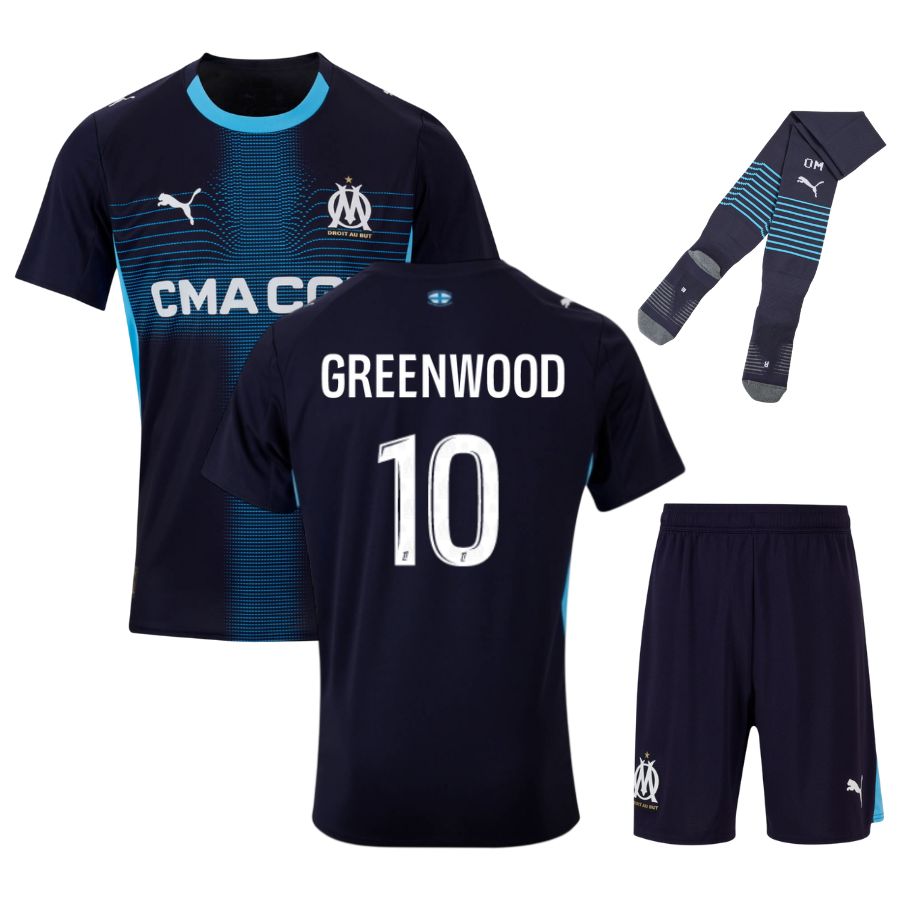 Maillot Kit Enfant Marseille Exterieur 2025 2026