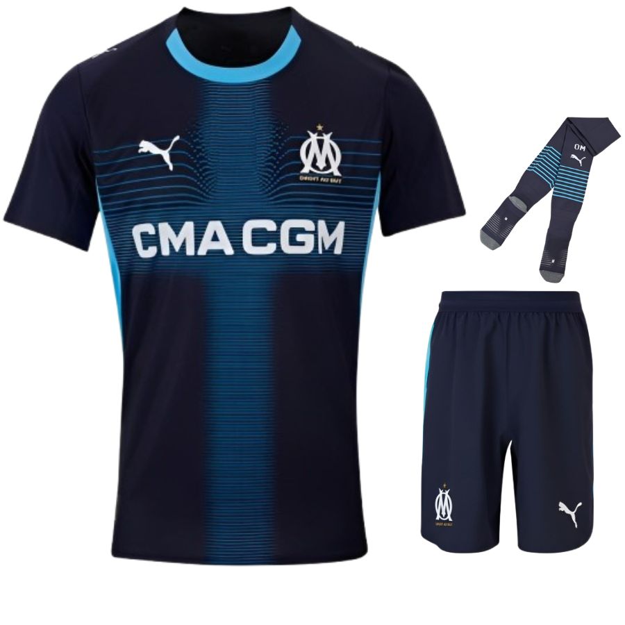 Maillot Kit Enfant Marseille Exterieur 2025 2026