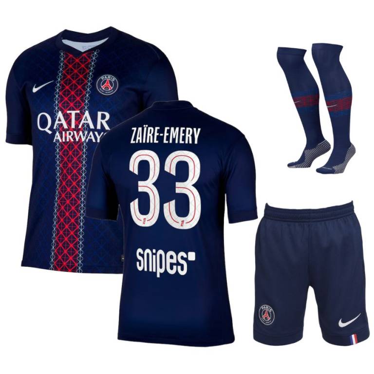 Maillot Kit Enfant PSG Domicile 2025 2026
