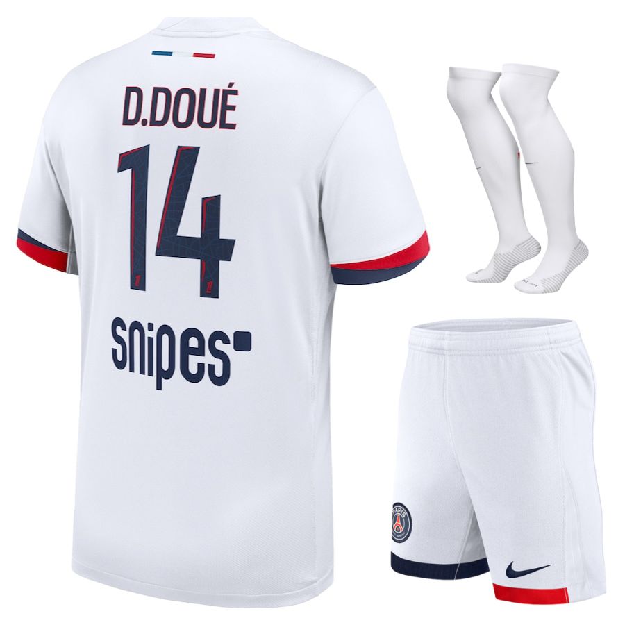 Maillot Kit Enfant PSG Exterieur 2025 2026