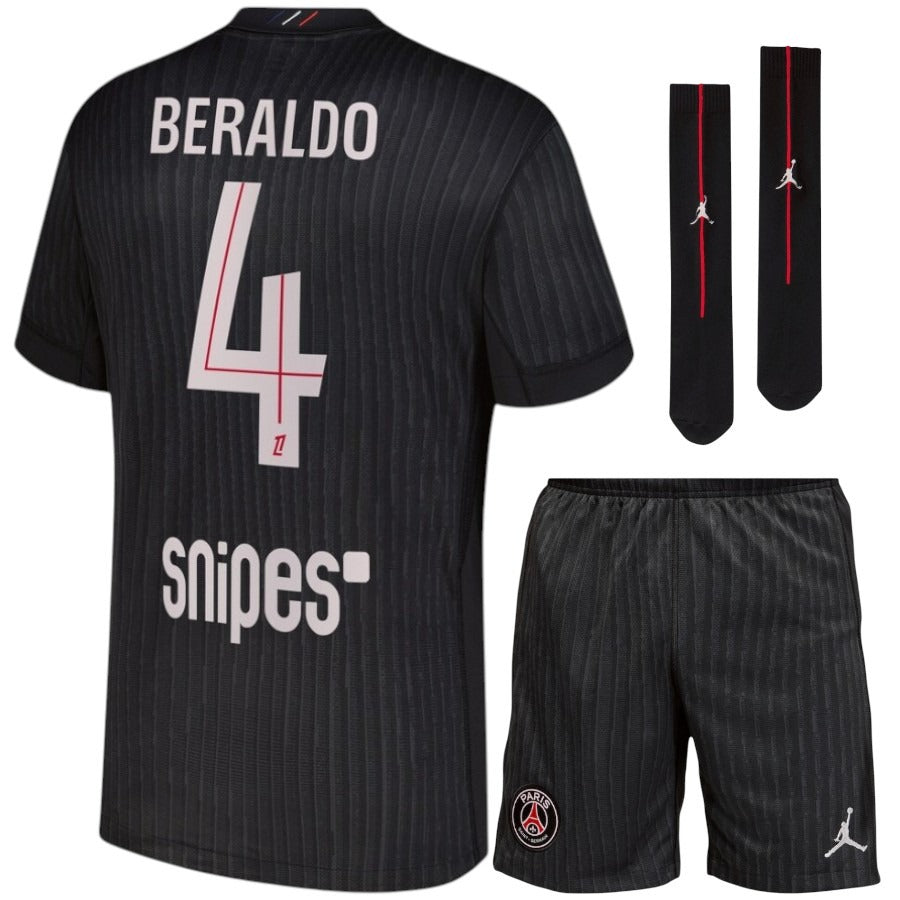 Maillot Kit Enfant Kit PSG Fourth 2025 2026