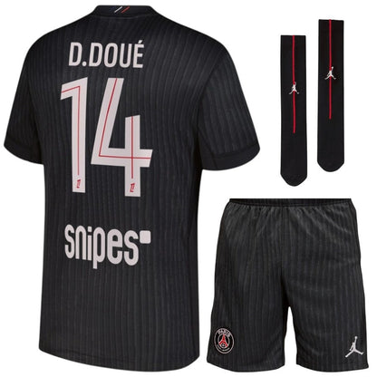 Maillot Kit Enfant Kit D.Doué PSG Fourth 2025 2026