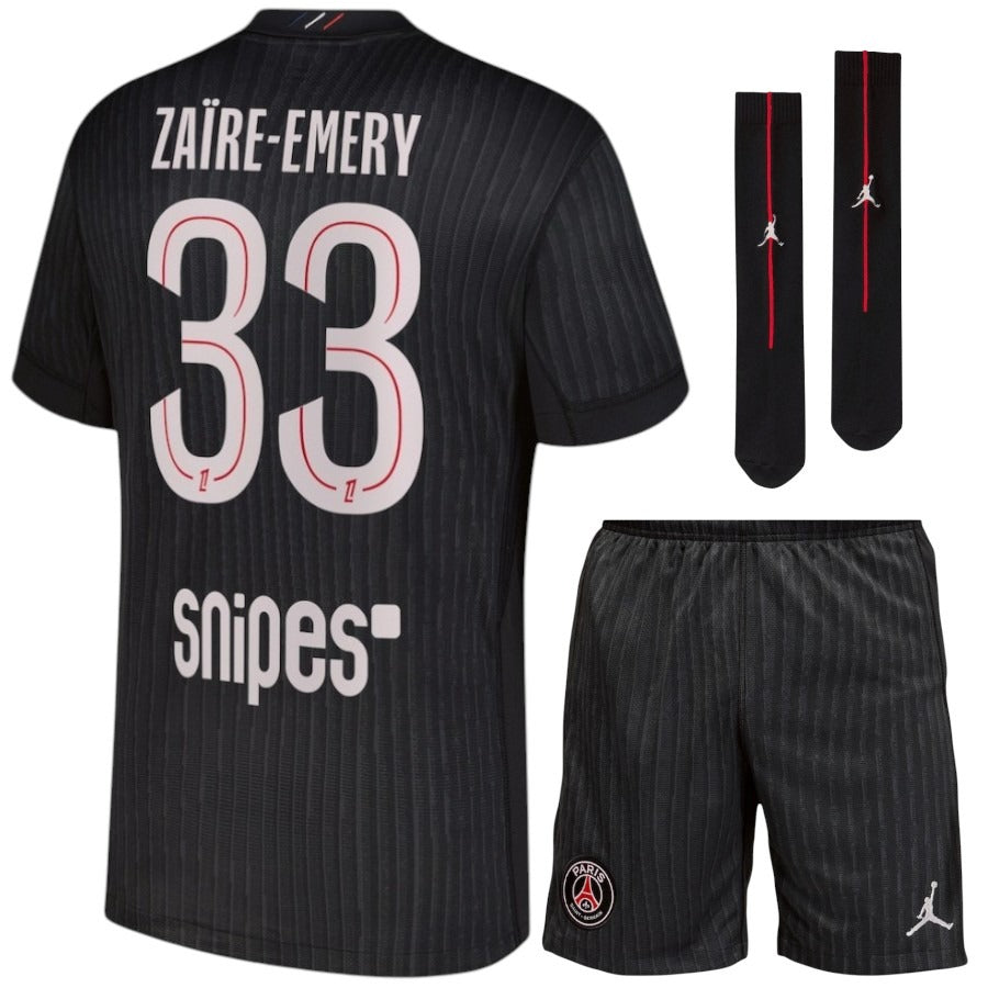 Maillot Kit Enfant Kit Zaire-Emery PSG Fourth 2025 2026
