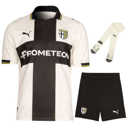 Maillot Kit Enfant Parme Calcio 1913 Domicile Homme 2025-2026