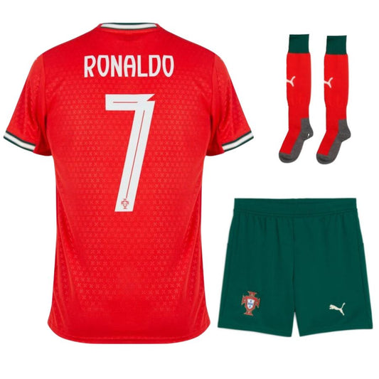 Maillot Portugal Ronaldo Kit Enfant Domicile 2025 2026