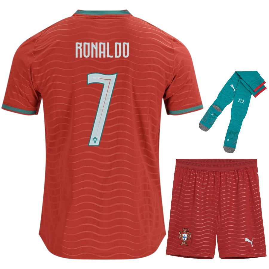 Maillot Ronaldo 7 Portugal Kit Enfant Domicile 2026 2027