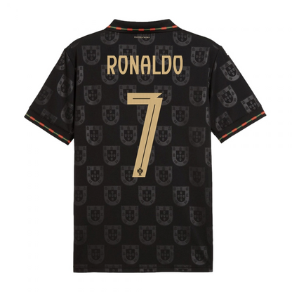 Maillot Portugal Enfant Kit 2025 2026 Edition Speciale Noir