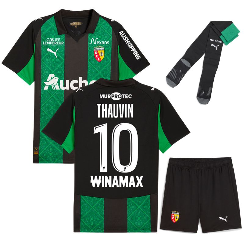 Maillot Kit Enfant RC Lens Exterieur 2025 2026