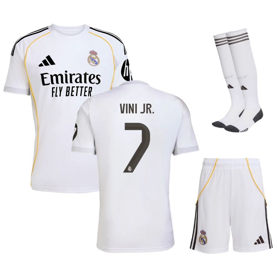 Maillot Kit Enfant Real Madrid Domicile 2025 2026