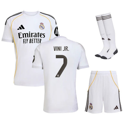 Maillot Kit Enfant Real Madrid Domicile 2025 2026