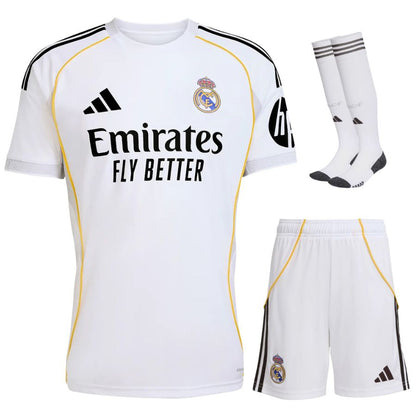 Maillot Kit Enfant Mbappe Real Madrid Domicile 2025 2026