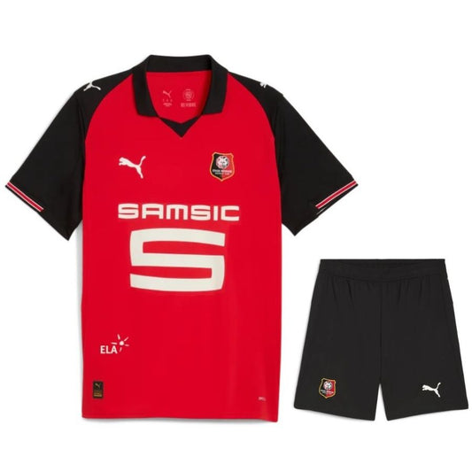 Maillot Rennes Kit Enfant Domicile 2025 2026