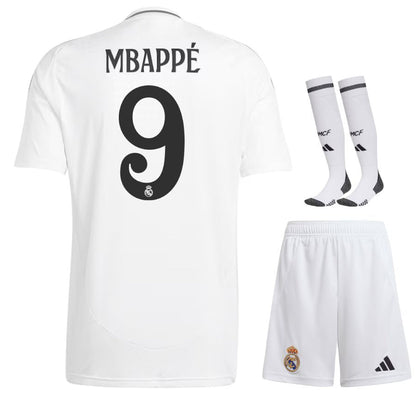Maillot Kit Enfant Real Madrid Domicile 2024 2025