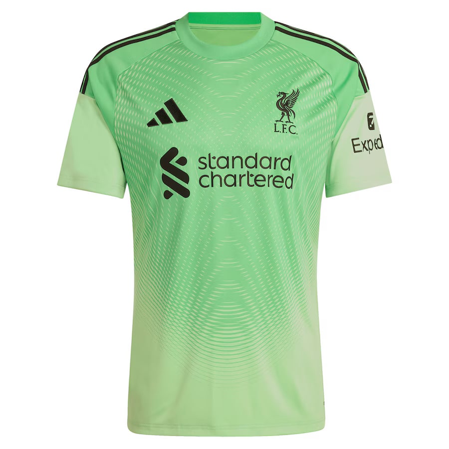 Maillot Liverpool Gardien Domicile Homme 2025 2026 Vert