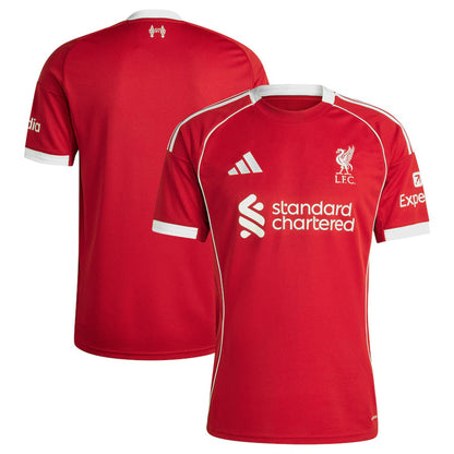 Maillot Liverpool Domicile Homme 2025 2026 Rouge