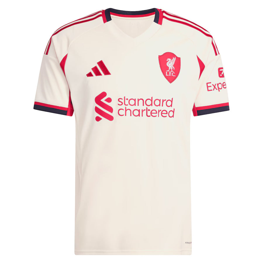 Maillot Liverpool Exterieur Homme 2025 2026 Blanc