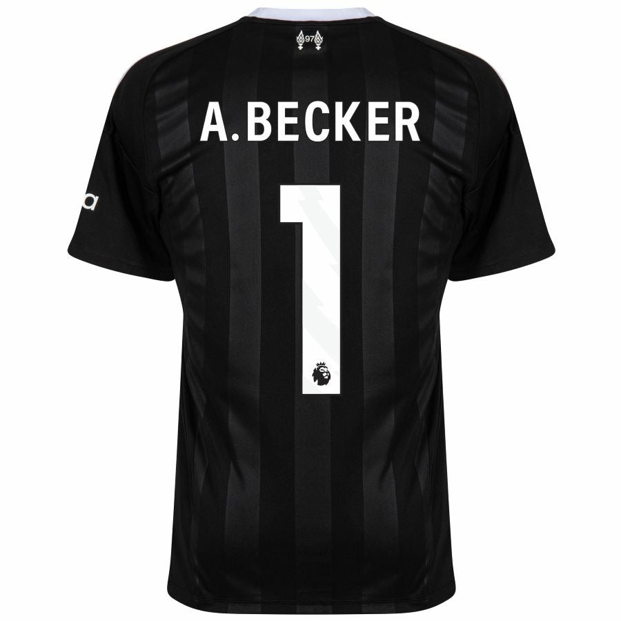 Maillot Liverpool A.Becker Gardien Third Homme 2025 2026 Noir