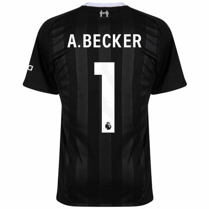 Maillot Liverpool A.Becker Gardien Third Homme 2025 2026 Noir