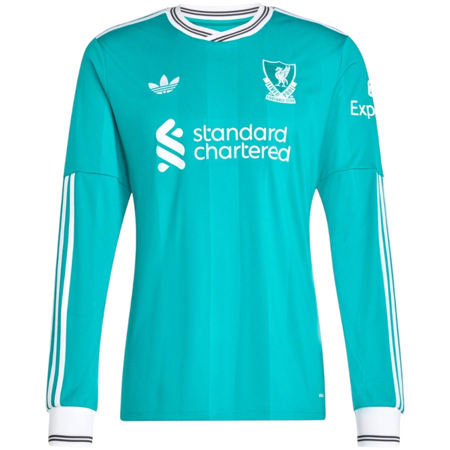 Maillot Liverpool Manches Longues Homme Third 2025 2026