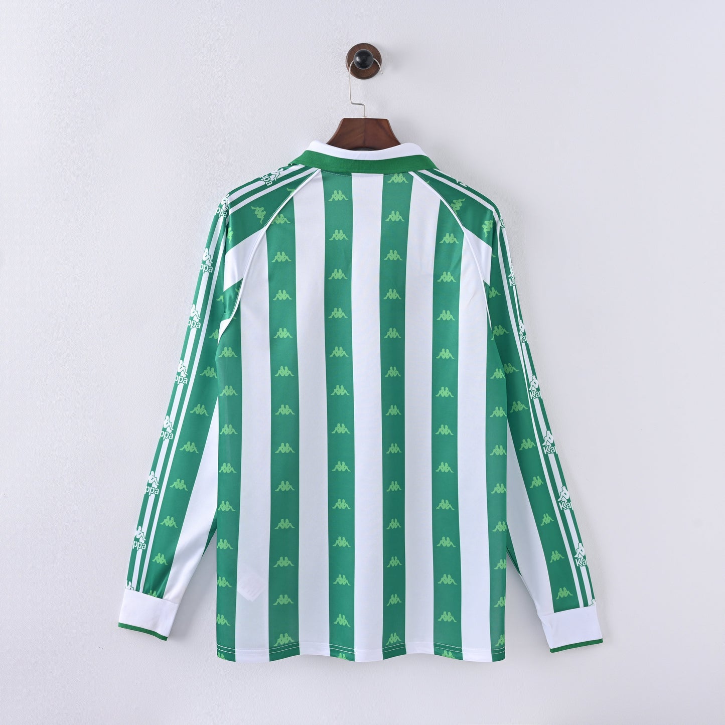 Maillot Manches Longues Betis Seville Retro Vintage 1996-1997 Domicile Homme