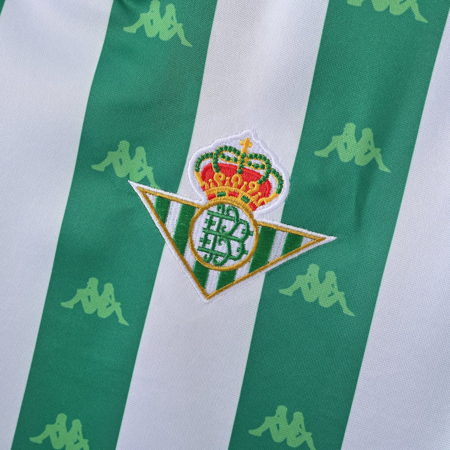 Maillot Manches Longues Betis Seville Retro Vintage 1996-1997 Domicile Homme