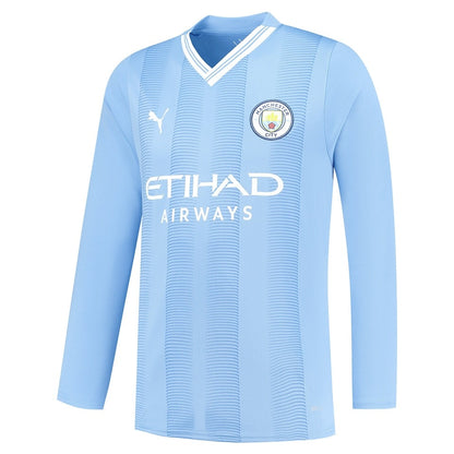 Maillot Manchester City Manches Longues Homme Extérieur 2024