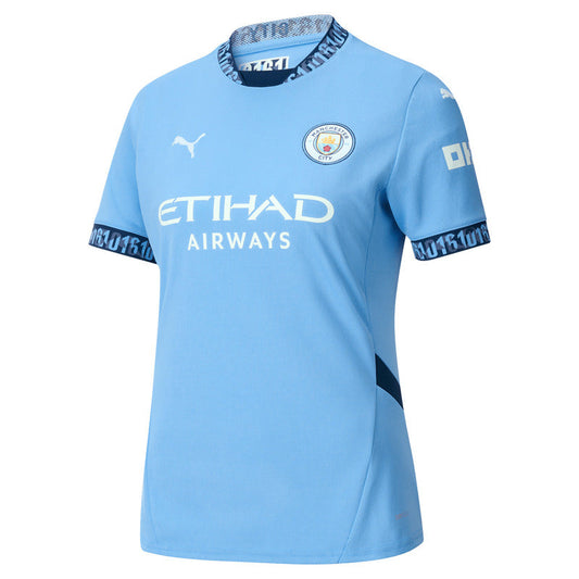 Maillot Manchester City Femme 2024 2025 Bleu