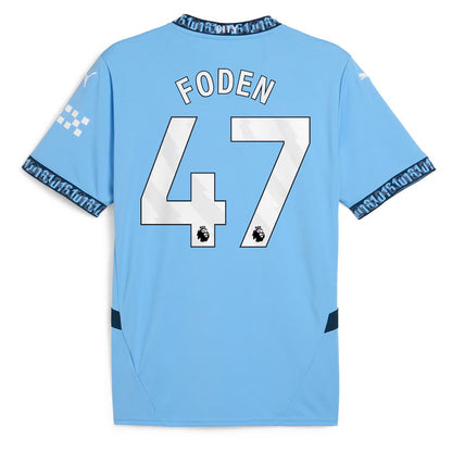 Maillot Manchester City Homme 2024 2025 Bleu